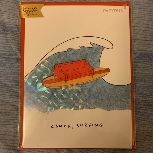 ⚡️5/$30⚡️Papyrus couch surfing, Father’s Day card - Picture 6 of 8